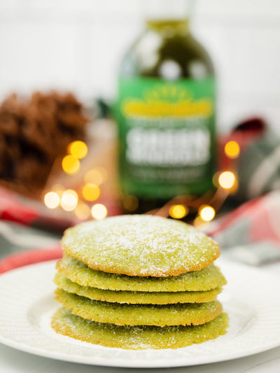 Vegan Green Minerals Matcha Sugar Cookies