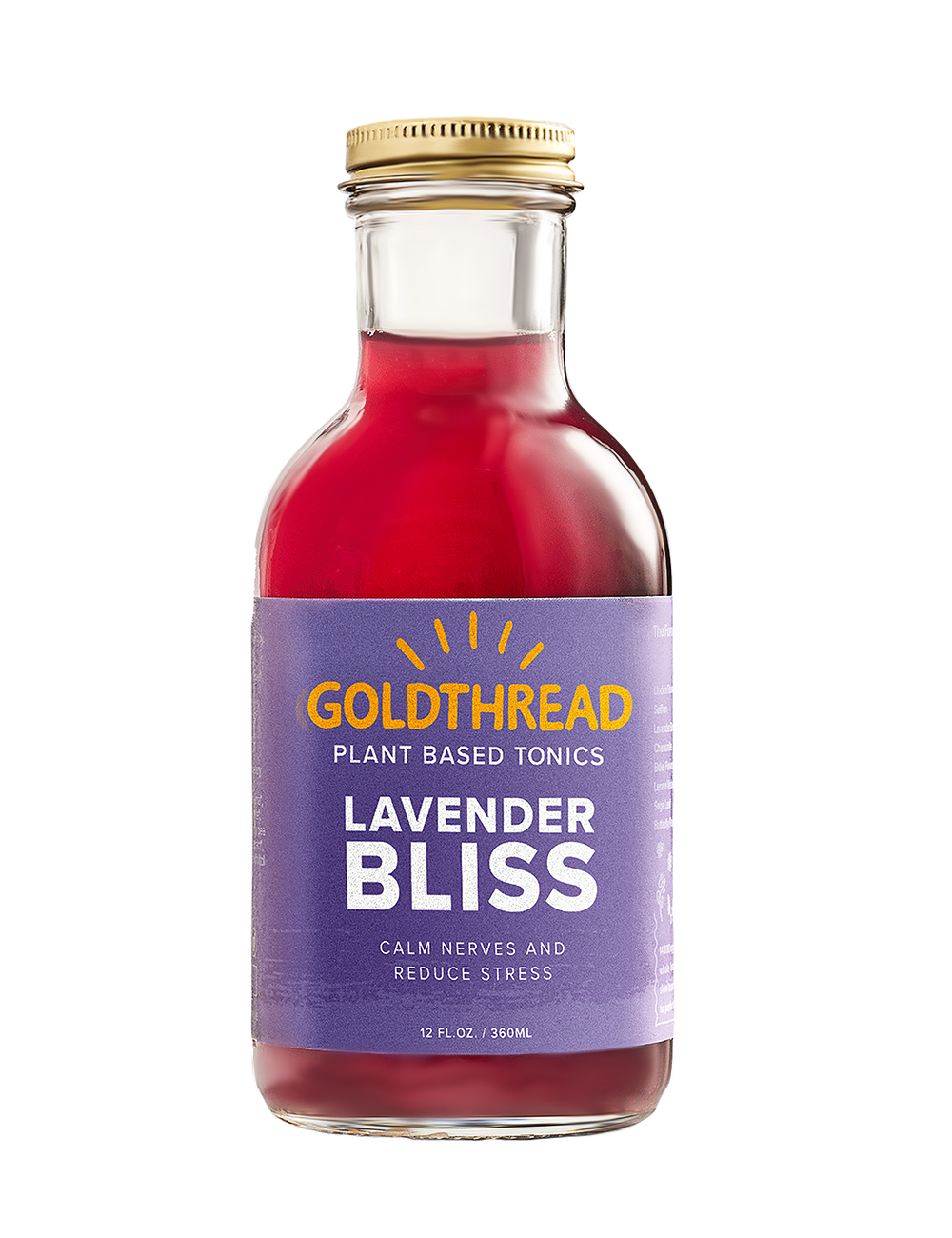 Goldthread Lavender Bliss Tonic front of pack view