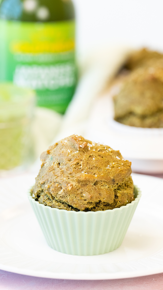 Vegan Japanese Matcha Muffins