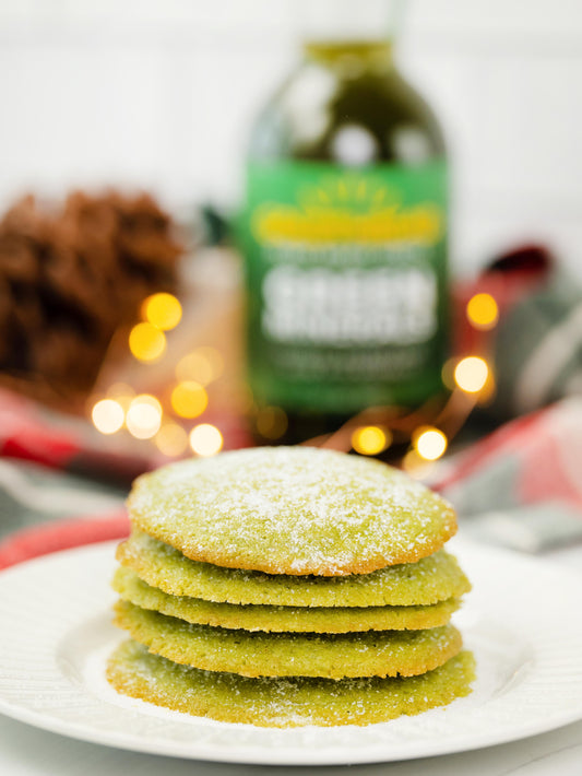 Vegan Green Minerals Matcha Sugar Cookies