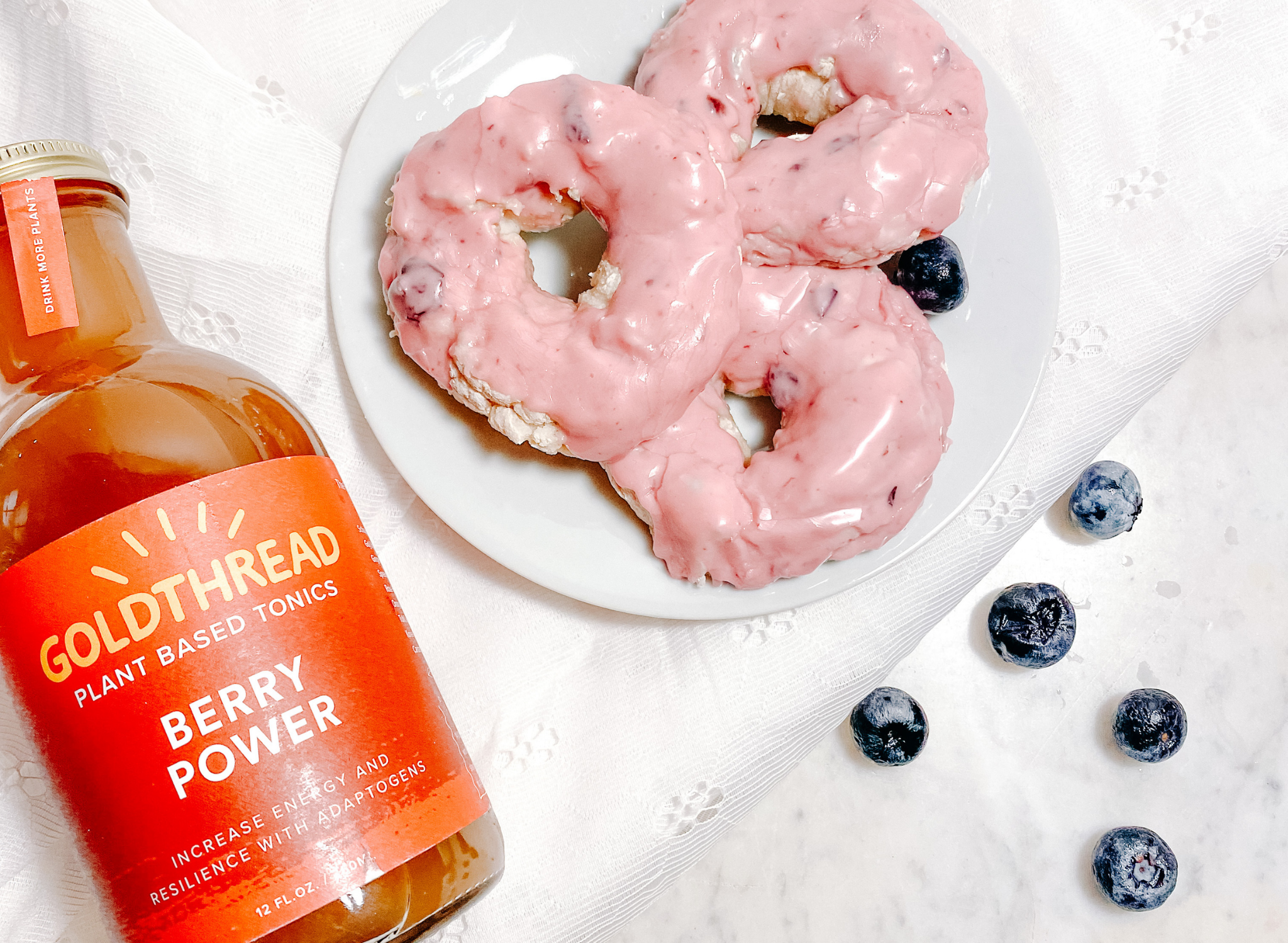 Berry Donut Recipe by Chenoa Brookins
