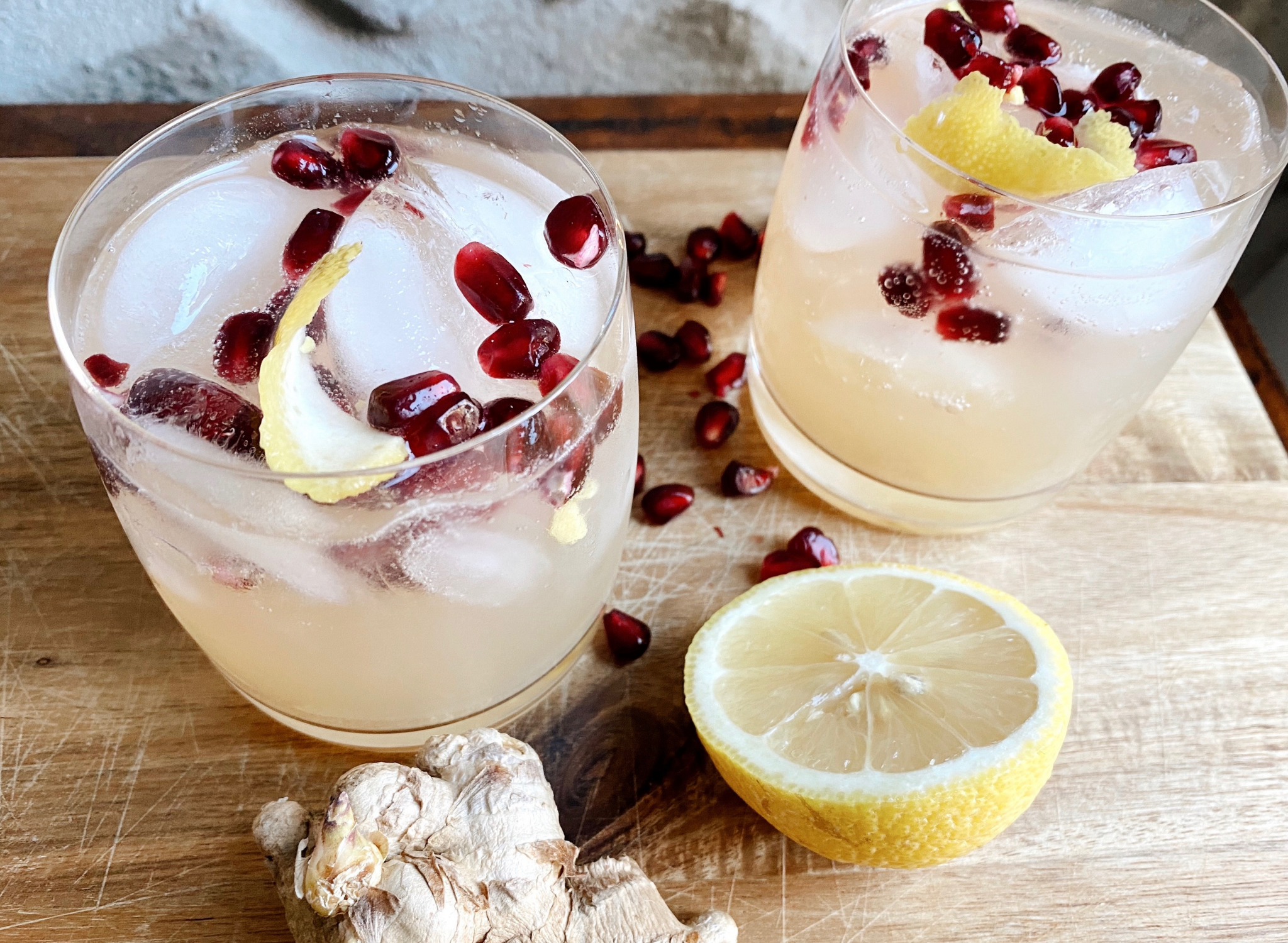 Pomegranate Ginger Mocktail