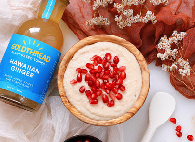 Zesty Hawaiian Ginger Hummus