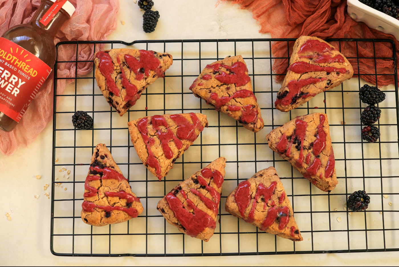 Delicious, Homemade Berry Power Scones Recipe