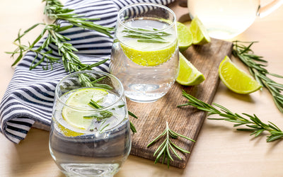 Sparkling Rosemary Limeade