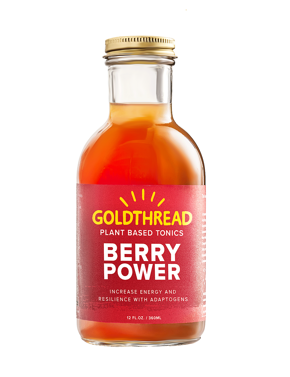 Goldthread Berry Power Tonic front of pack view