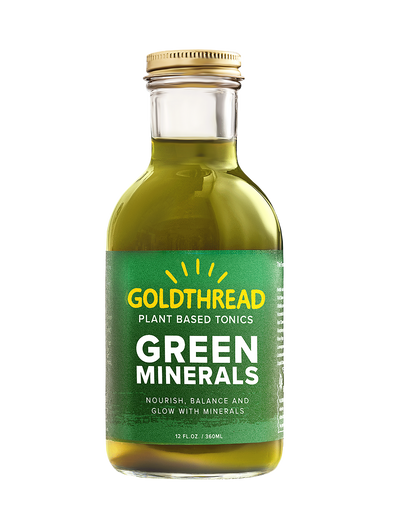 Goldthread Green Minerals Tonic front of pack view