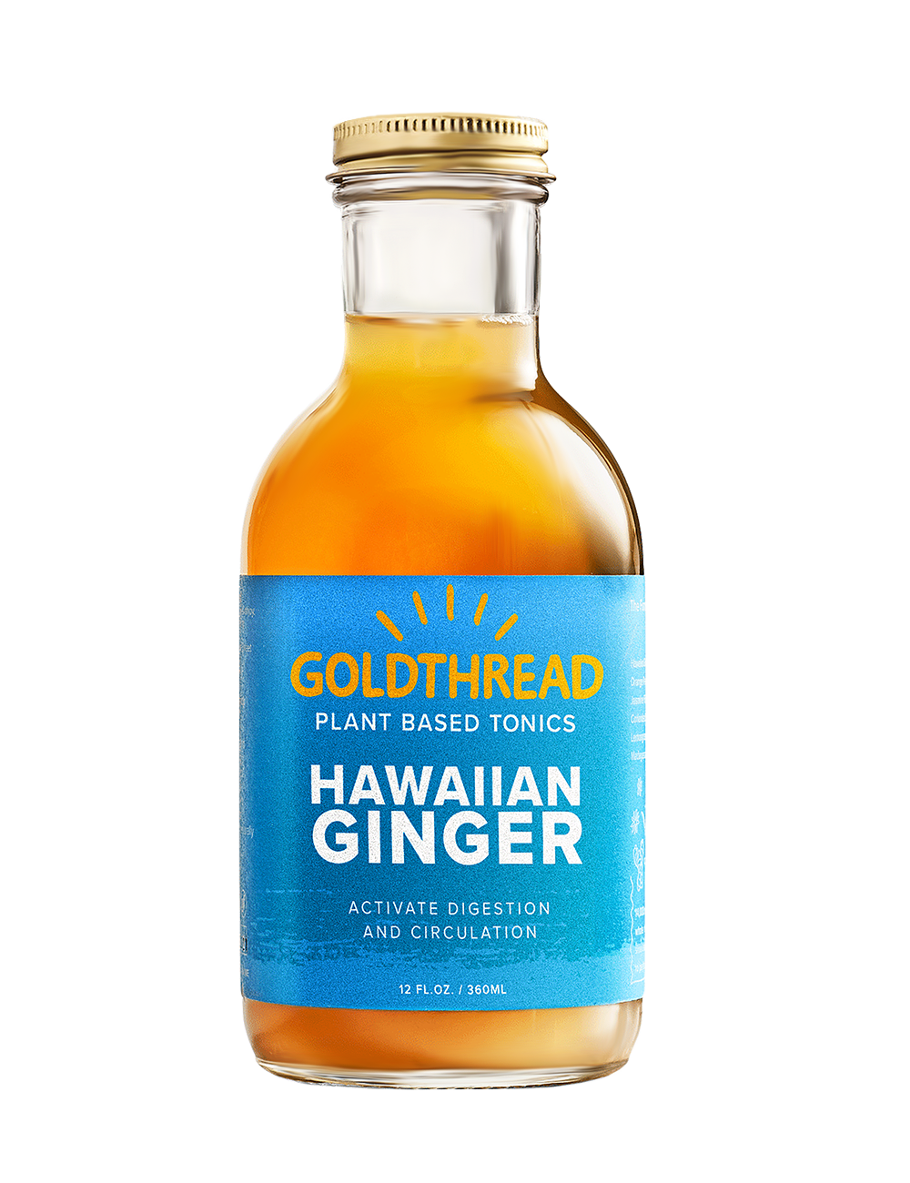 Goldthread Hawaiian Ginger Tonic front of pack view