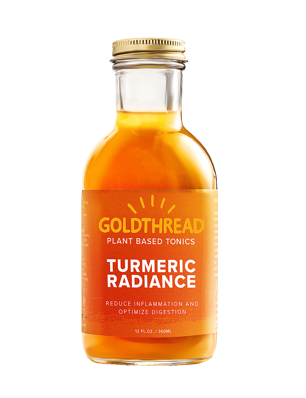 Goldthread Turmeric Radiance Tonic front of pack view